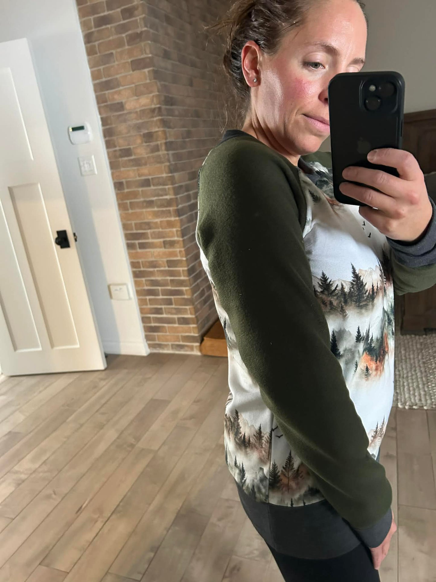 Tunique montagne et manche polar