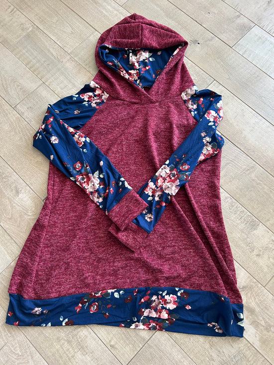 2xl tunique fit capuchon