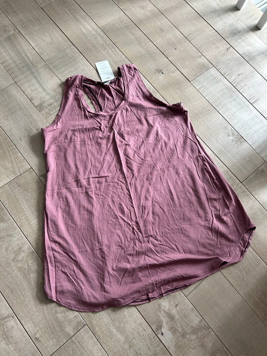 camisole tunique bambou rose brown 3xl