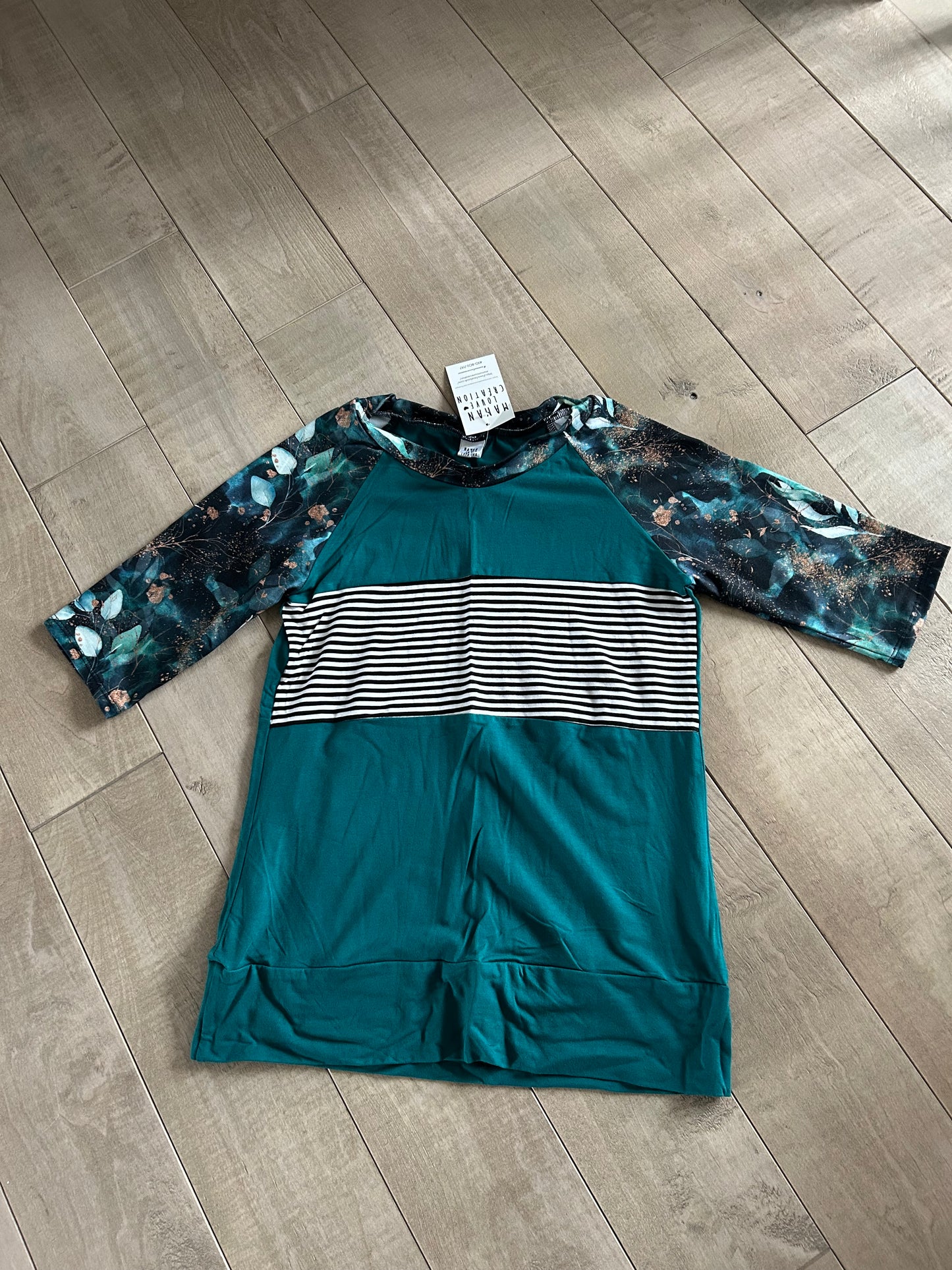 xs chandail fit manche 3/4