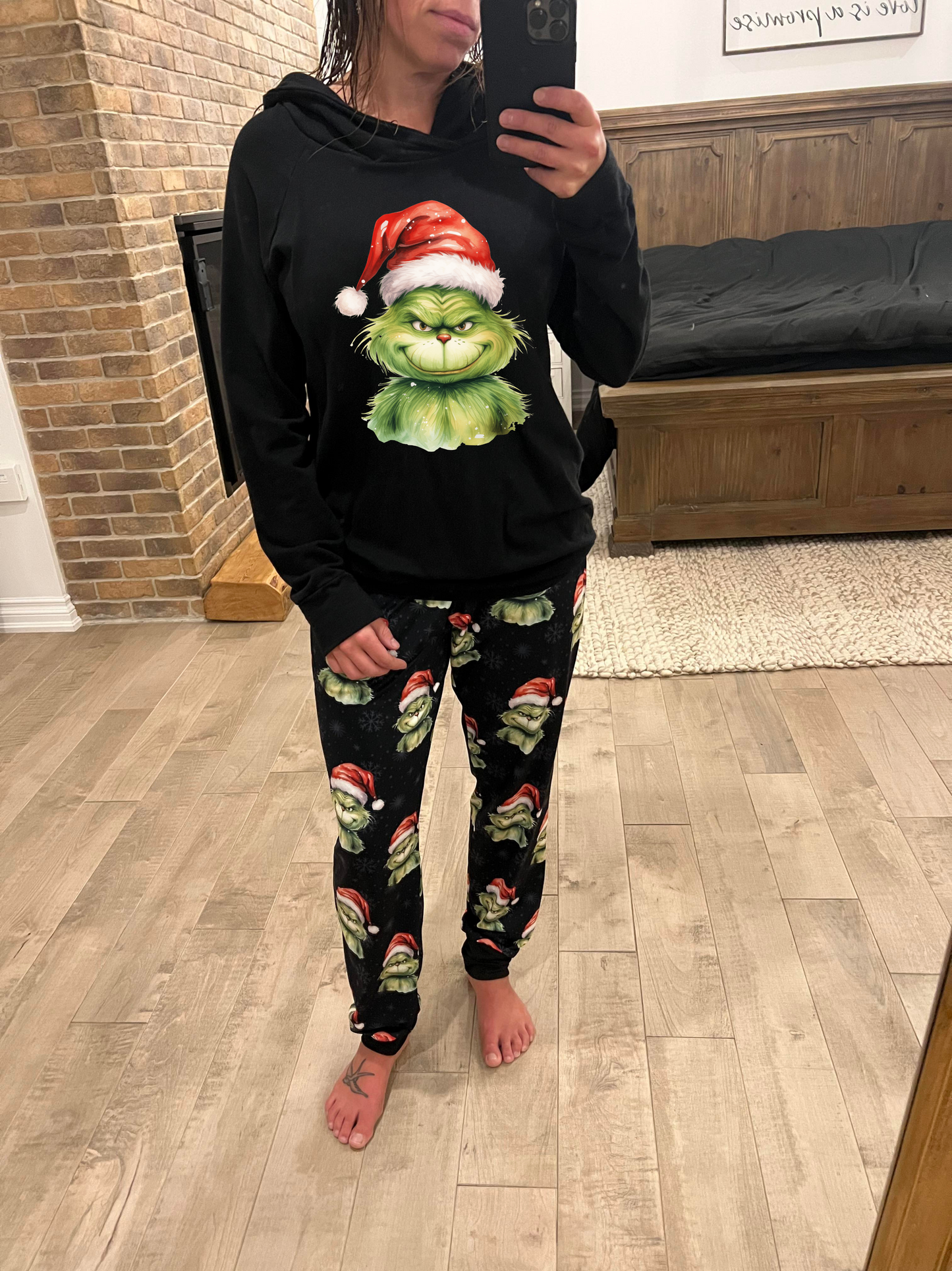 hoodie unisexe grinch