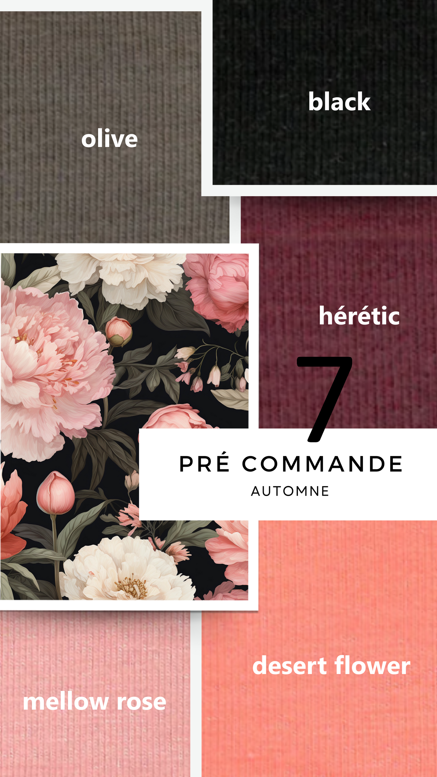 Pré commande automne