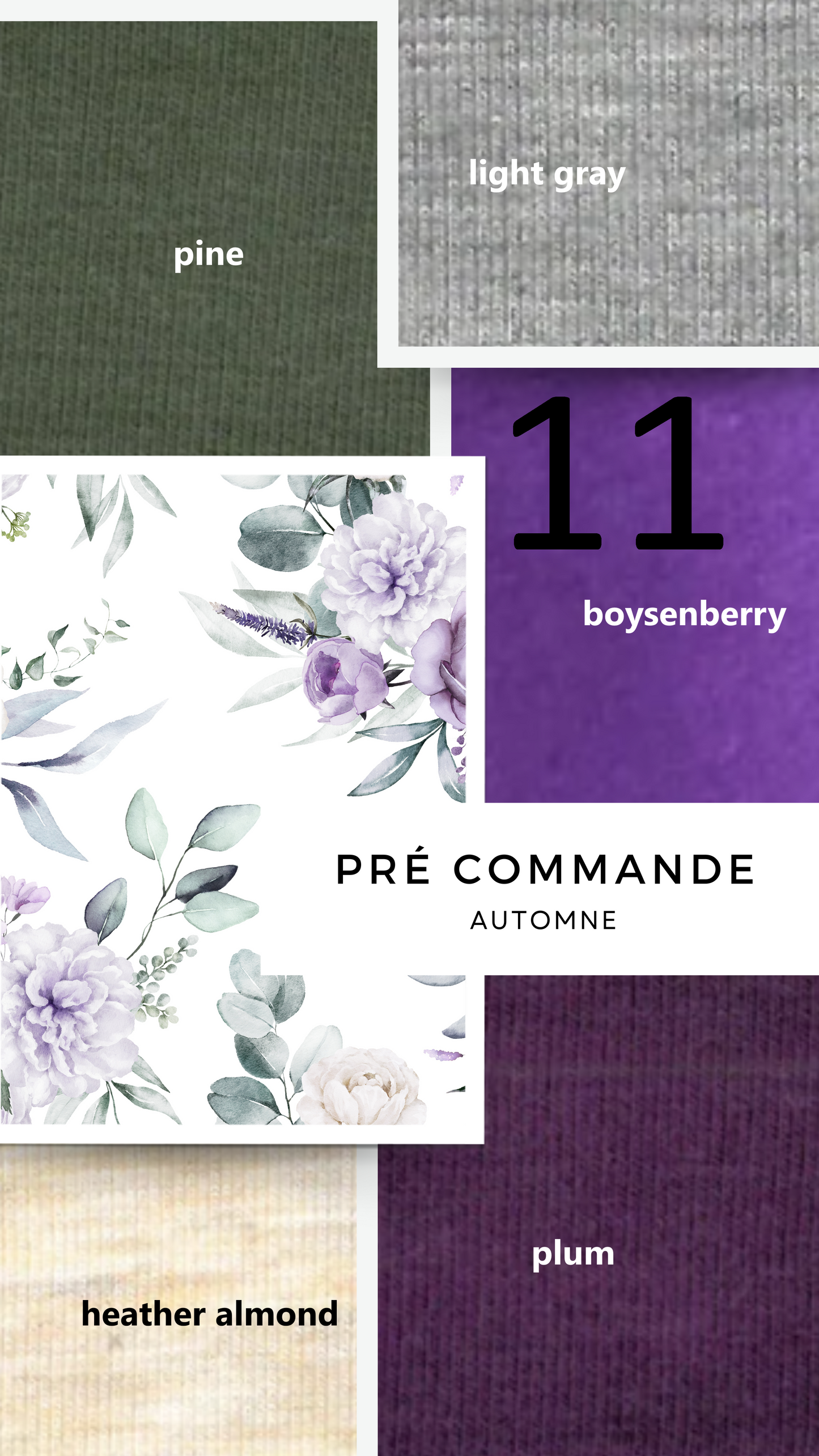 Pré commande automne