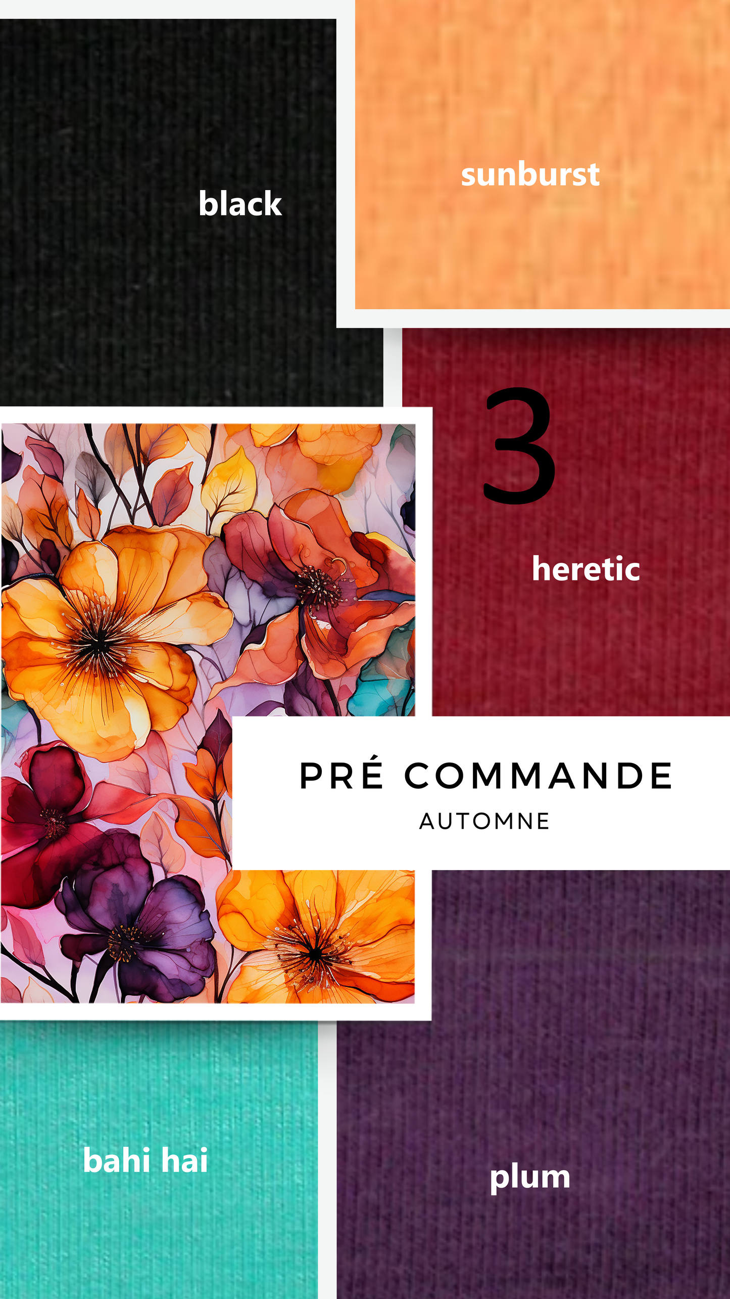 Pré commande automne