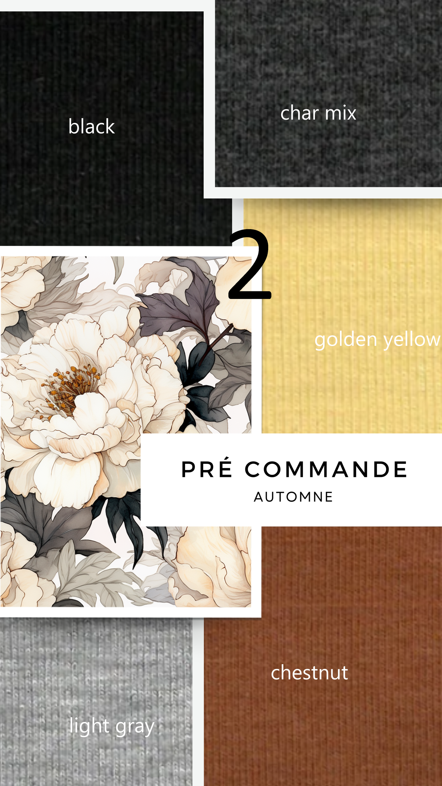 Pré commande automne