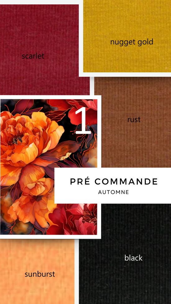 Pré commande automne