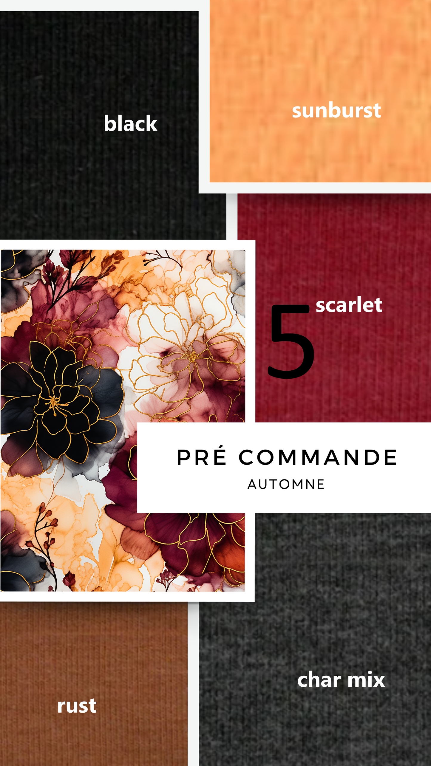 Pré commande automne