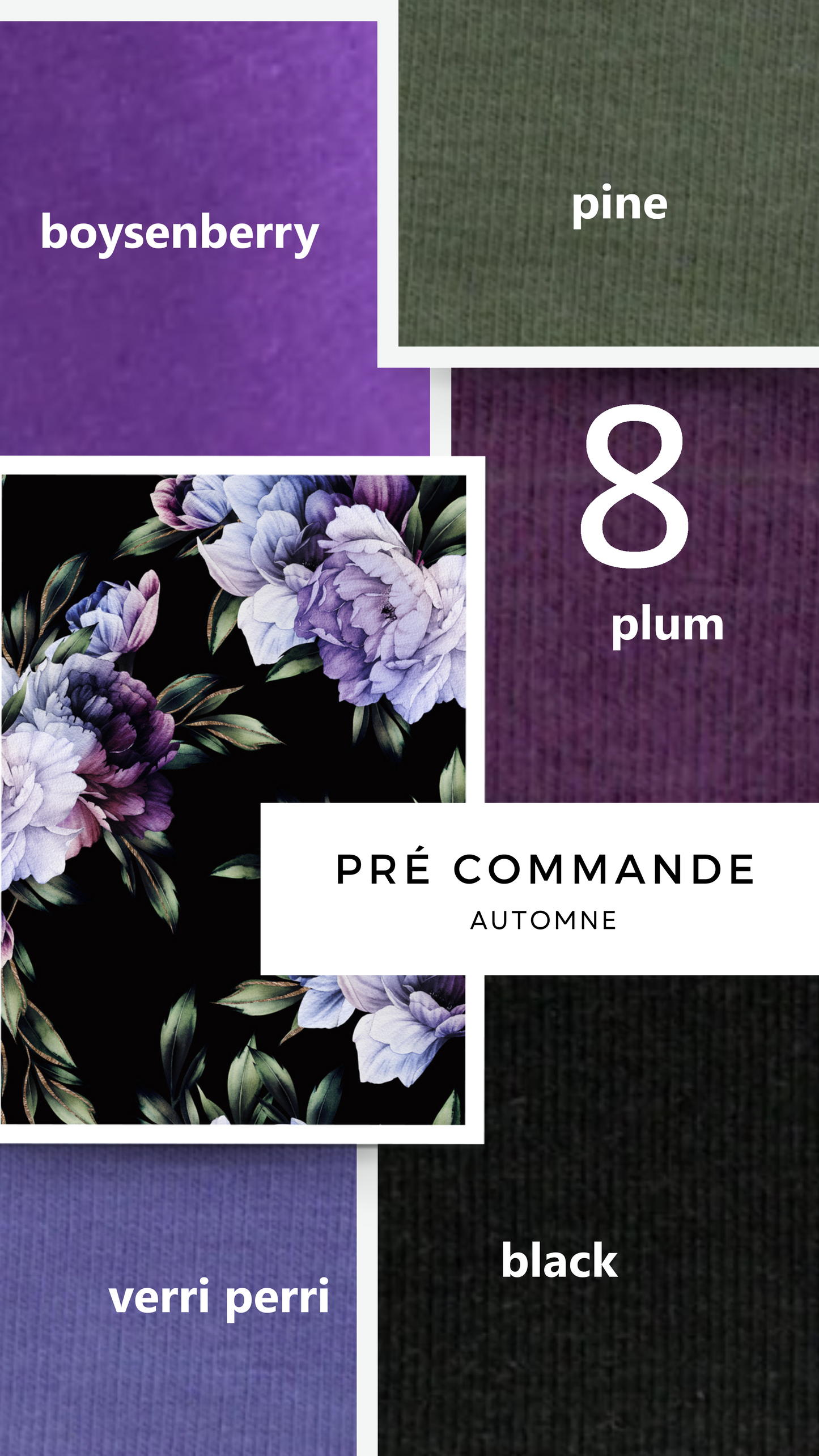 Pré commande automne