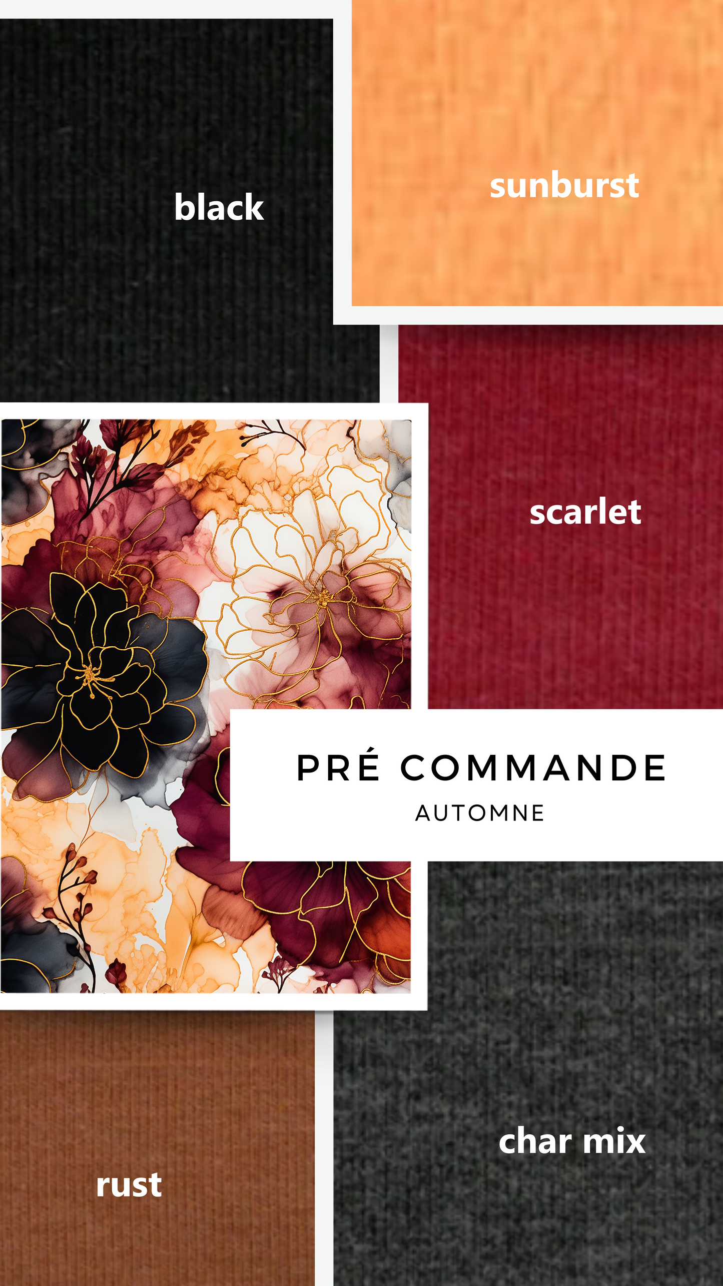 Cardigan motif automne