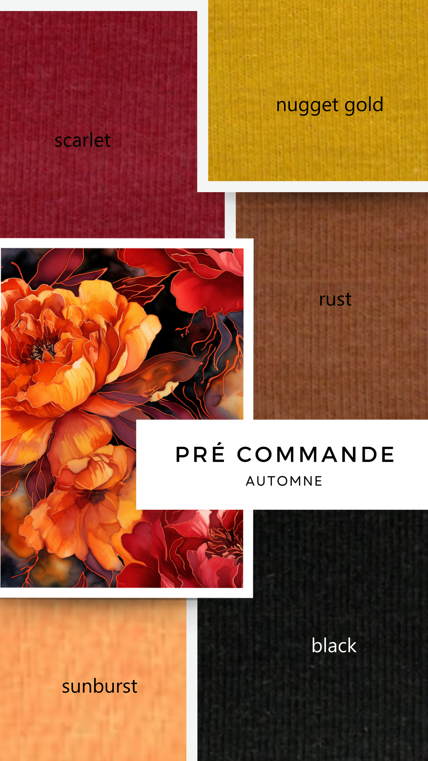 Cardigan motif automne