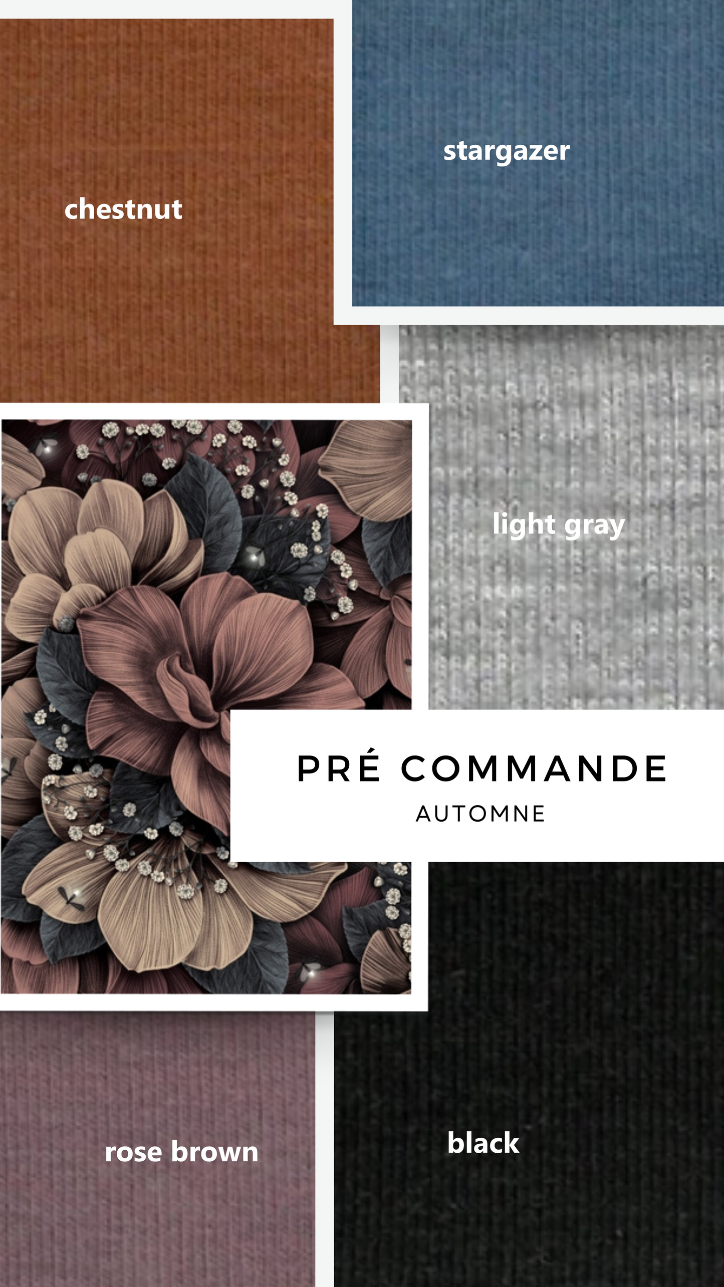 Cardigan motif automne