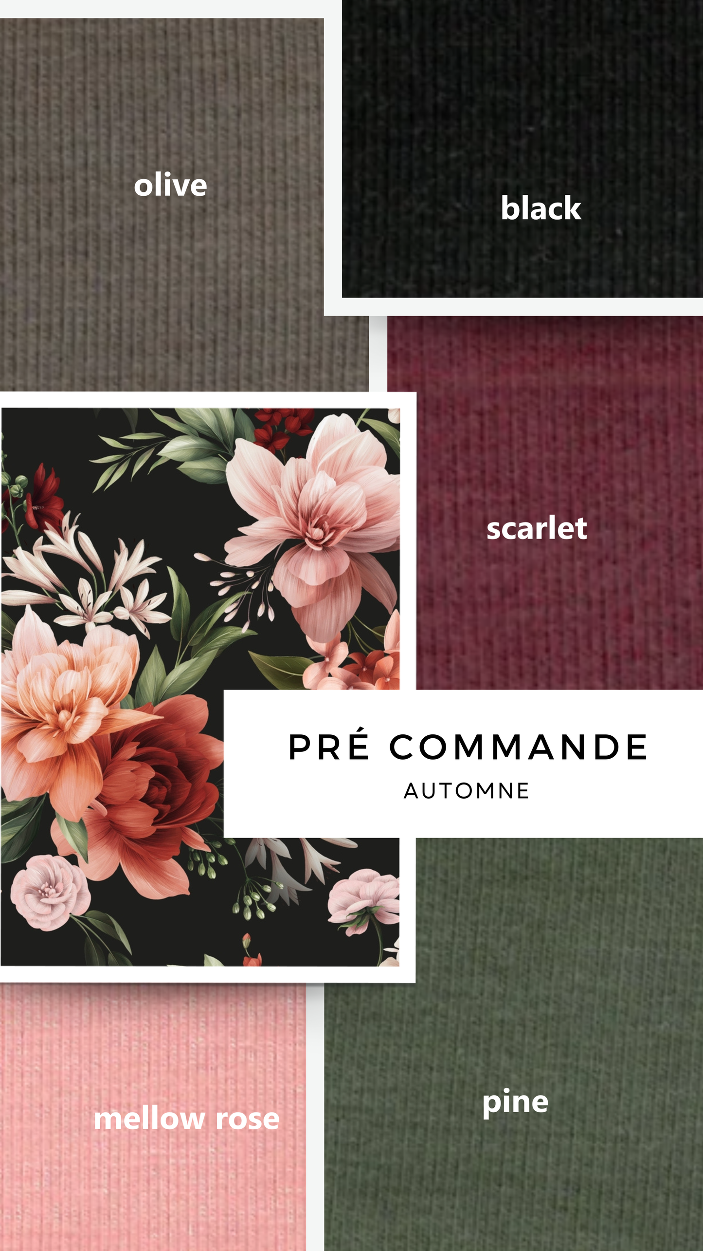 Cardigan motif automne